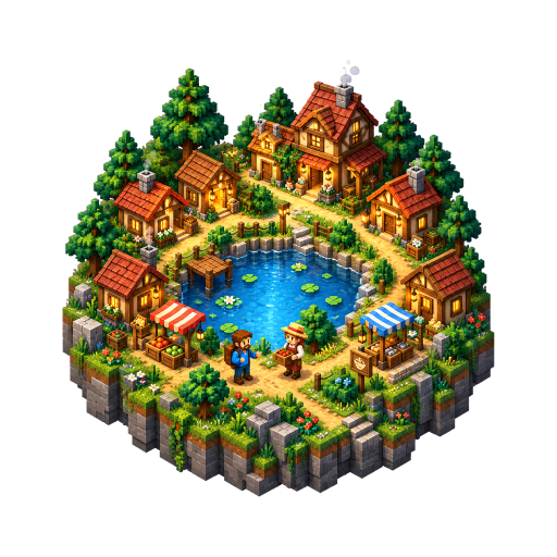 Ecosystem Basin camp artwork