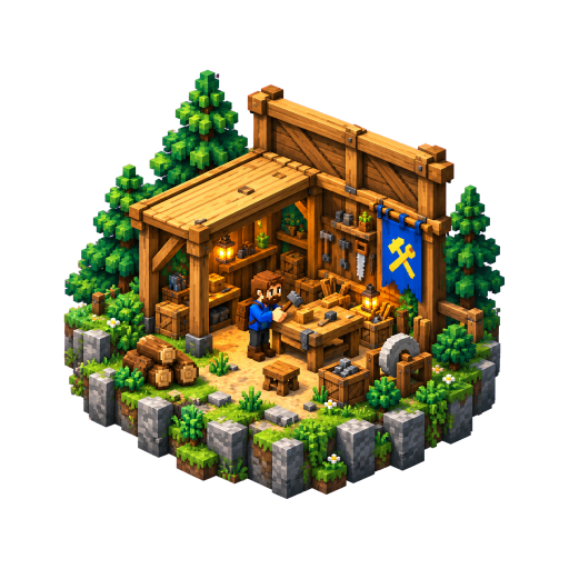 The Jobs Workshop camp artwork