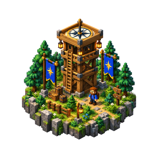 Compass Watch camp artwork