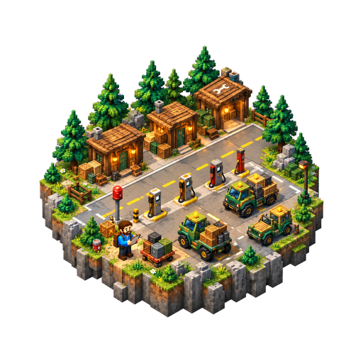 Runway Depot camp artwork