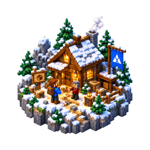 First-Customer Outpost camp artwork