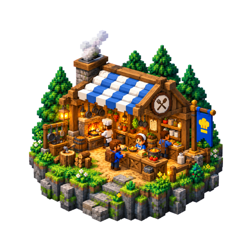 Heroics Kitchen camp artwork