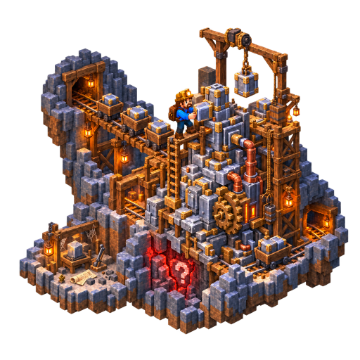 Builder's Mine camp artwork